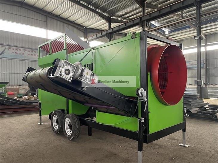 Compost Drum Screen Trommel
